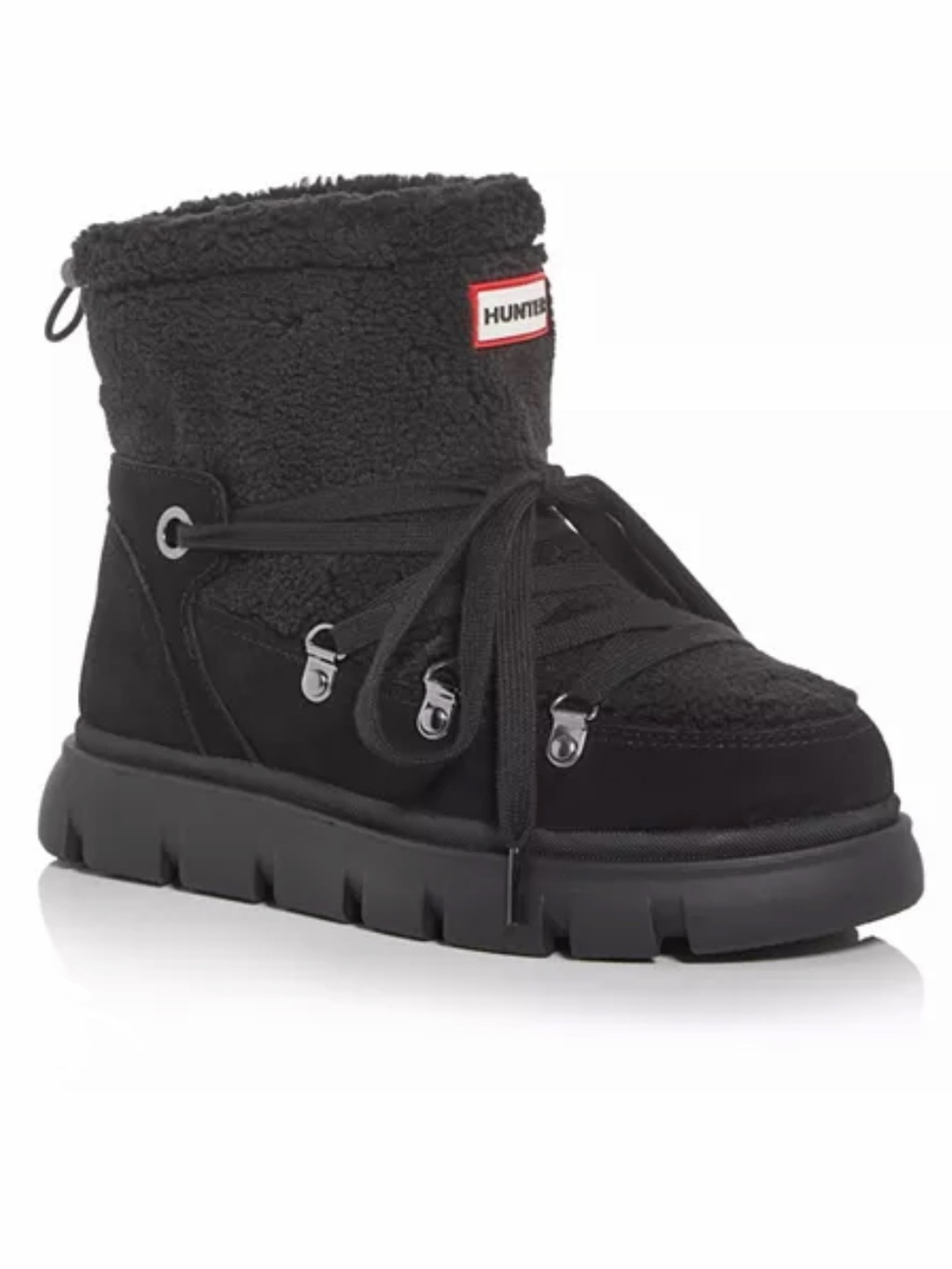 Hunter Moriah Faux Fur Waterproof Booties
